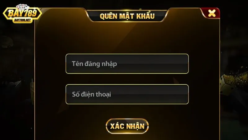 Lý do dẫn tới việc quên mật khẩu acc Bay789
