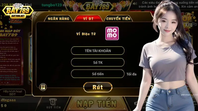 Một vài lưu ý khi rút tiền tại Bay789